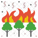 Wildfire Forest Fire Icon