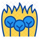 Wildfire Fire Forest Icon
