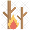 Wildfire Natural Disaster Wildland Fire Icon