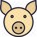 Schwein Tier Tapir Symbol