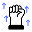 Will Power Determination Push Icon