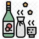 Sake Getrank Japanisch Symbol