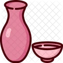 Sake Trinken Flasche Symbol