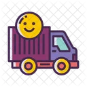 Willing To Relocate Truck Icon