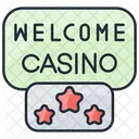 Willkommen im Casino  Symbol