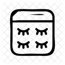 Wimpern  Symbol