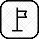 Win Victory Flag Icon