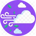 Wind Cloud Forecast Icon