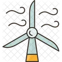 Wind Energy Power Icon