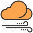 Wind Cloud Sign Icon