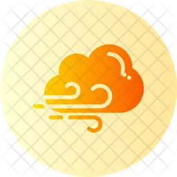 Wind cloud  Icon