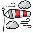 Wind Direction Direction Flag Icon