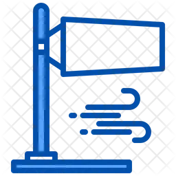 바람의 방향  아이콘