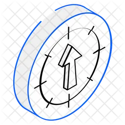 Wind Direction  Icon