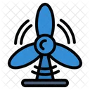 Ecology Power Windmill Icon Icon