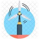 Wind Turbine Windmill Whirligig Icon