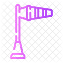 Wind flag  Icon
