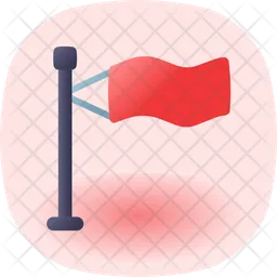 Wind Flag  Icon