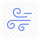 Shady Wind Wind Weather Icon
