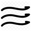 Wind Airflow Haw Weather Symbol
