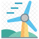 Wind Power Windmill Wind Turbine Icon