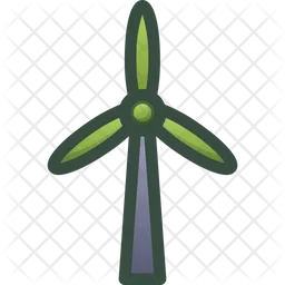 Wind Power Energy  Icon