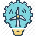 Wind Power Energy Electricity Icon