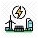 Clean Energy Production Icon