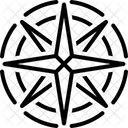 Wind Rose  Icon
