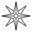 Wind Rose  Icon