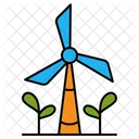 Wind Turbine Windmill Wind Energy Icon