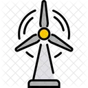 Wind Turbine Ecology Environment Icon