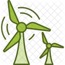 Wind Turbines Windmill Wind Generator Icon