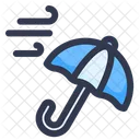 Wind Umbrella  Icon