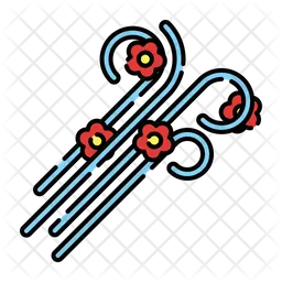 Wind und Blume  Symbol