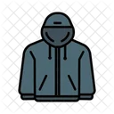 Windbreaker Jacket Protection Icon