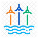 Windenergie  Symbol