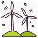 Ecology Windmill Power Icon