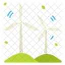Ecology Windmill Power Icon