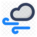 Windige Wolke Windiges Wetter Wind Icon