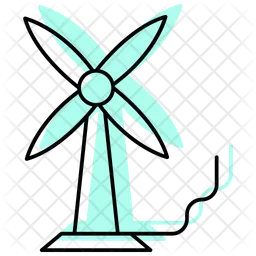 Windkraft  Symbol