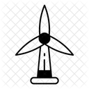 Windkraftanlage Energie  Symbol