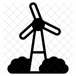 Windkraftanlage  Symbol