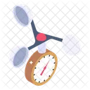 Wettermesser Windmesser Anemometer Symbol