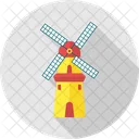 Windmill Electric Electricity Icon