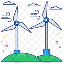 Windmill Wind Turbines Wind Generator Icon