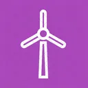 Windmill Energy Ecology Icon