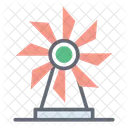 Turbine Windmill Natural Energy Icon