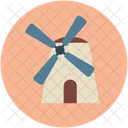 Windmill Tower Aerogenerator Icon