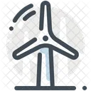 Windmill Energy Battery Icon